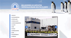 Desktop Screenshot of klm-logistik.de